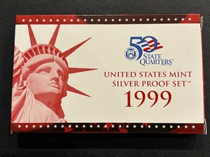 lot 26 image: 1999-S Silver Proof Set