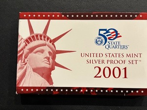lot 27 image: 2001-S Silver Proof Set