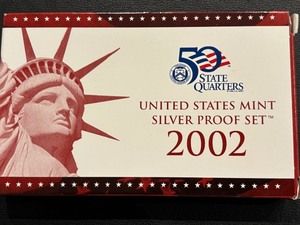 lot 28 image: 2002-S Silver Proof Set