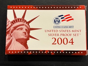 lot 30 image: 2004-S Silver Proof Set