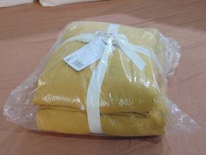 King 100% French Linen Sheet Set Honey