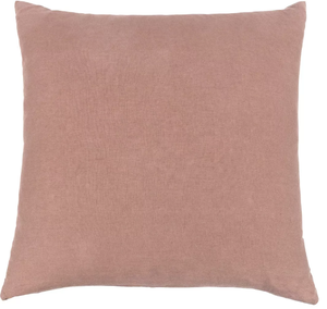 lot 58 image: Clay French Linen Decorative Throw Pillow  BOKSER HOME