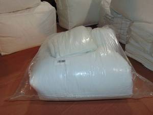 lot 64 image: KingCal King French Linen Comforter & Sham Set  BOKSER HOME