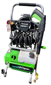 lot 110 image: Kawasaki Ninja 2000 PSI Electric Pressure Washer with Hose and Wand
