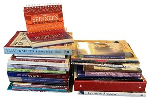 lot 72 image: Collection of 15 Knitting and Spinning Books and Guides