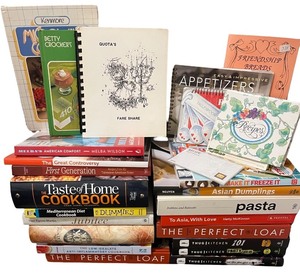 lot 173 image: Collection of 20 Cookbooks and Recipe Booklets Including Taste of Home and Thug Kitchen