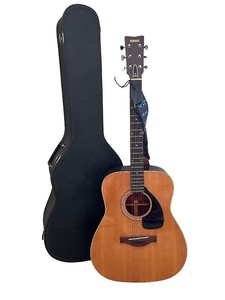 lot 95 image: Yamaha FG-180 Acoustic Guitar with Case and Strap