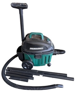 lot 243 image: Masterforce 5 Peak HP WetDry Shop Vacuum with Attachments