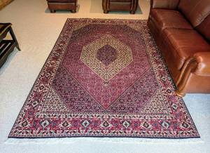 lot 16A image: Amazing Bijar Persian Wool Area Rug