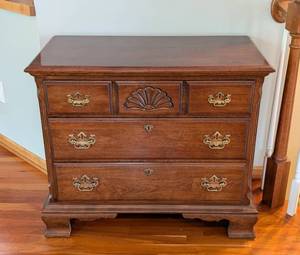 lot 19 image: Pennsylvania House Chippendale Style Cherry Chest