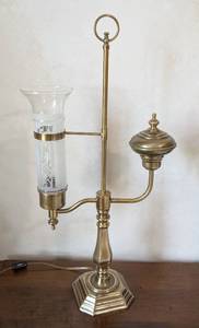 lot 52 image: Frederick Cooper Brass Table Lamp
