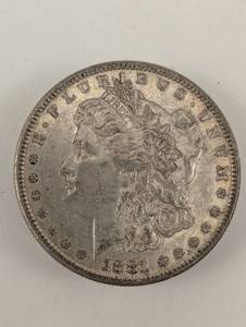 1881 S Morgan Silver Dollar - San Francisco Mint