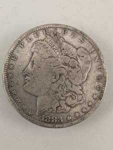 lot 7 image: 1883 Morgan Silver Dollar
