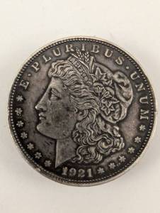 lot 9 image: 1921 Morgan Silver Dollar