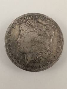 lot 14 image: 1883 S Morgan Silver Dollar - San Francisco Mint