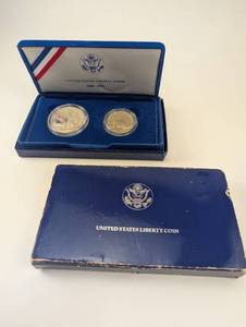 lot 26 image: United States Liberty Coins 1886-1986 Set