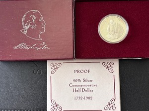 lot 10 image: 1982-S Washington Silver Half Dollar Proof