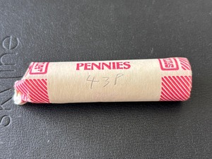 lot 13 image: Lincoln Steel Wheat Cent Roll