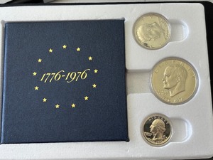 lot 16 image: 1976-S Bicentennial Silver Proof Set