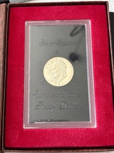 lot 17 image: 1971-S Eisenhower Silver Dollar Proof