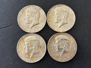 lot 34 image: Kennedy Half Dollars 40% Silver