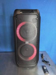 lot 25 image: beFree Sound Dual 8 Bluetooth Wireless Portable Party Speaker with Reactive Lights
