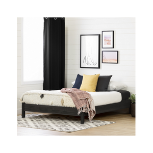 lot 41 image: South Shore Lensky Platform Bed on Legs - Queen