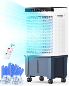 lot 49 image: Nordic Hygge 1800 CFM 3-Speed Portable Evaporative IndoorOutdoor Air Cooler
