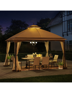 lot 53 image: Sunjoy 10-12 x 13 Gazebo