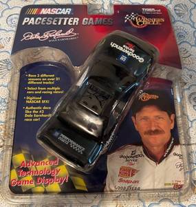 lot 130P image: NASCAR Dale Earnhardt Pacesetter Games Diecast Car in Unopened Box