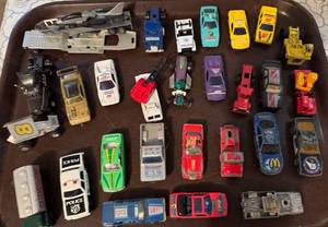 lot 160P image: Collection of Vintage Diecast Toy Cars and Vehicles Mixed Brands