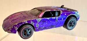 lot 70HW image: Vintage Hot Wheels Redline AMX2 in Metallic Purple