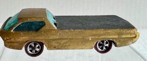 lot 5HW image: 1968 Hot Wheels Redline Gold Deora Die-Cast Car