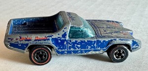 lot 15HW image: 1973 Hot Wheels Redline Breakaway Bucket Blue Diecast Car
