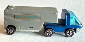 lot 22HW image: Vintage Redline Hot Wheels Van Lines Moving Van