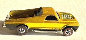 lot 23HW image: 1969 Hot Wheels Redline Seasider Diecast Car Gold