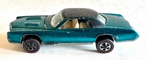 lot 84HW image: 1968 Hot Wheels Redlines Custom Eldorado Diecast Car