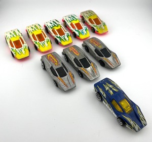 lot 7N image: Lot of 9 Hot Wheels Silver Bullet Diecast Cars Assorted Variants