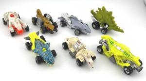 lot 13N image: Set of 7 1990s Animal-Themed Hot Wheels Diecast Cars