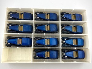 lot 45N image: Set of 12 Hot Wheels Blue Mercedes-Benz 540K Cars in Vintage Collector Case
