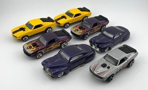 lot 53N image: Set of 7 Hot Wheels Diecast Cars Assorted Designs