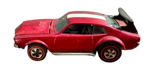 lot 12HW image: Vintage Hot Wheels Spectra Red Mighty Maverick Redlines Diecast Car