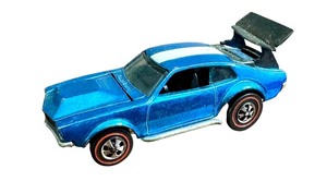 lot 89HW image: Hot Wheels Redline Mighty Maverick in Metallic Blue