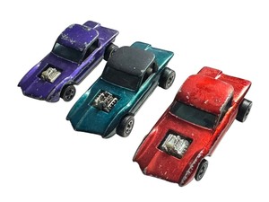 lot 117 image: Set of 3 Vintage Hot Wheels Redlines Python Die-Cast Cars