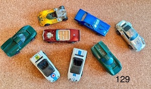 lot 129 image: Set of 8 Vintage Redlines Hot Wheels Cars - Various Models
