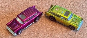 lot 133 image: Pair of Vintage Hot Wheels Redlines Classic Nomad Diecast Cars