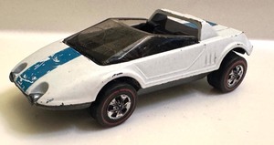 lot 138 image: Vintage Hot Wheels Red Line Jack Rabbit Special Diecast Car