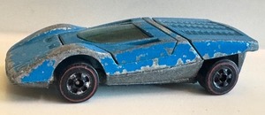 lot 147 image: Vintage Red Line Hot Wheels Ferrari 512S Diecast Car