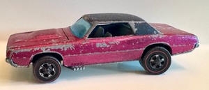 lot 151 image: Vintage Hot Wheels Redline Custom T-Bird Diecast Car