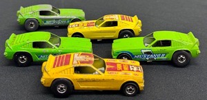 lot 163 image: Lot of 5 Vintage Show Hoss and Show Hoss II Diecast Cars